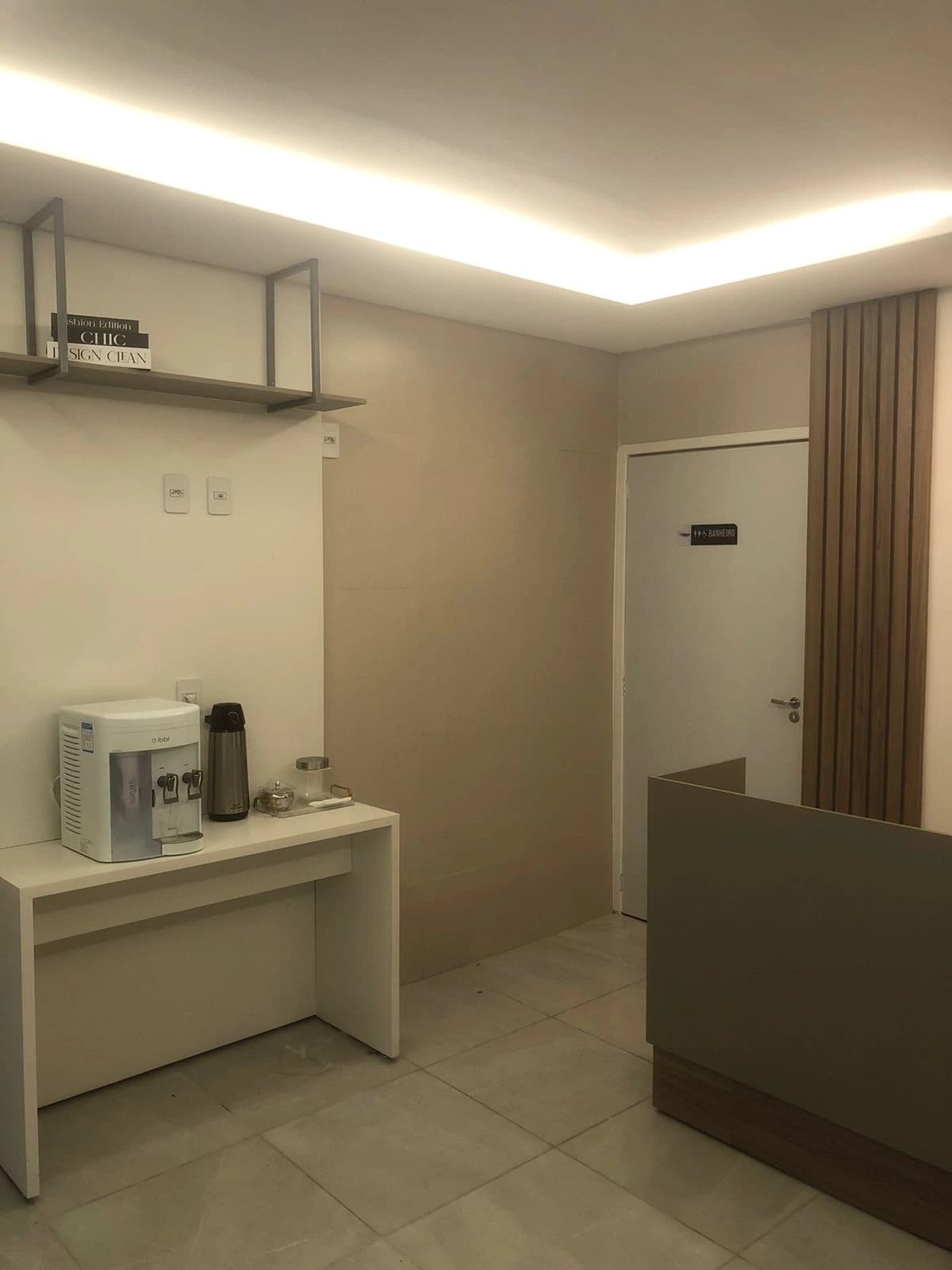 Detalhe da Recepção